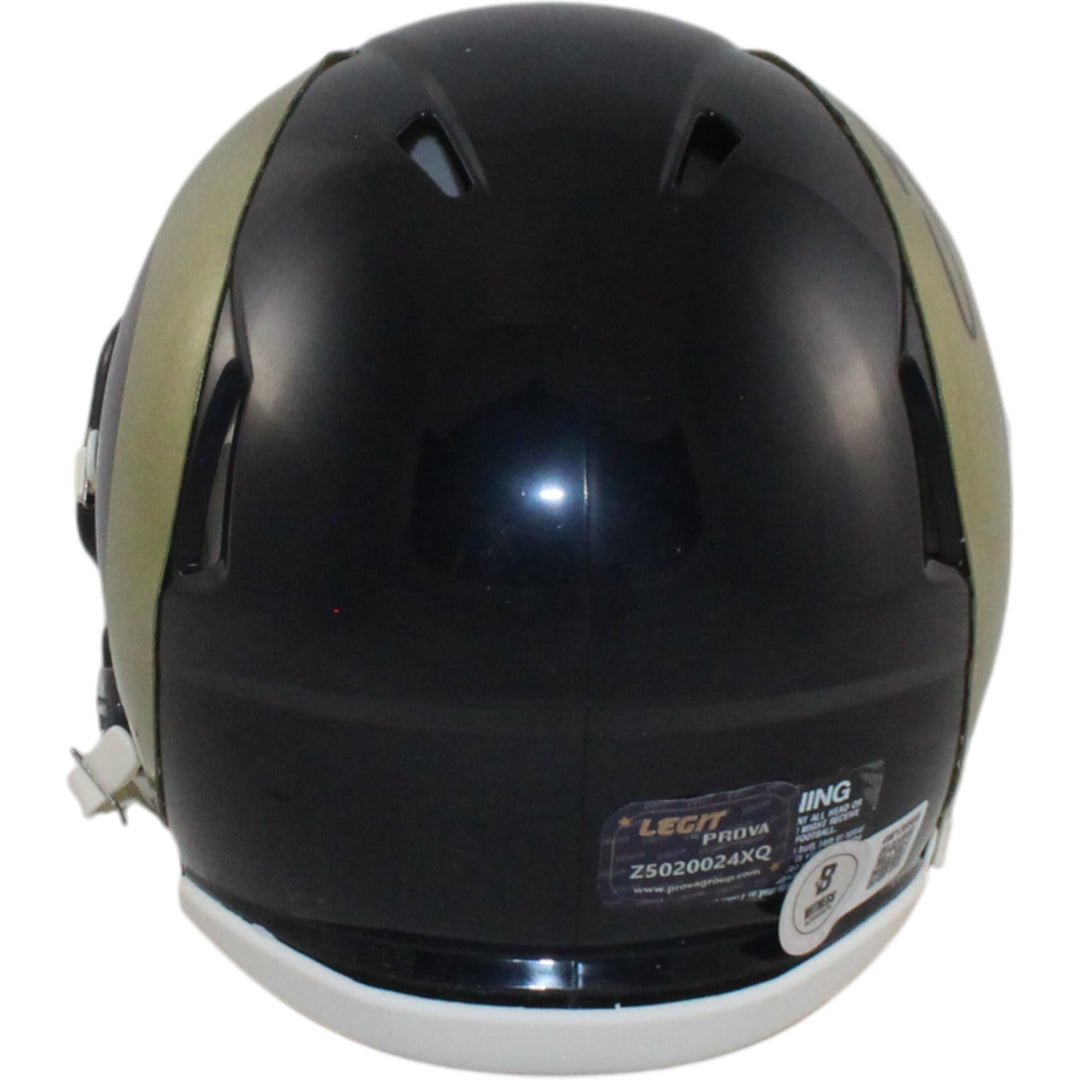 Sam Bradford Autographed St. Louis Rams TB Mini Helmet 2010 ROY Beckett W 55058