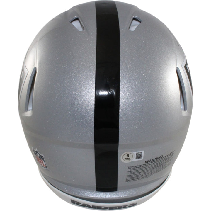 Ashton Jeanty Autographed Las Vegas Raiders Authentic Helmet Beckett WIT 55262