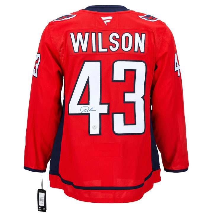 Tom Wilson Autographed Washington Capitals Fanatics Premium Jersey