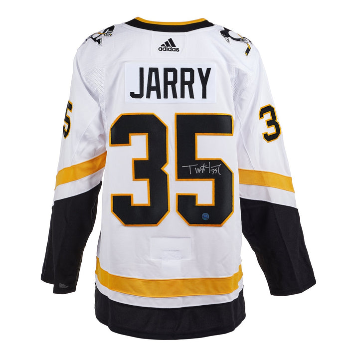 Tristan Jarry Pittsburgh Penguins Autographed Reverse Retro adidas Jersey