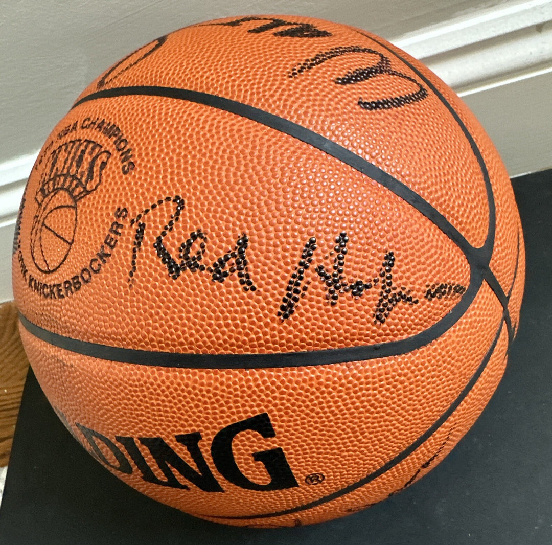 1969 70 NY Knicks Team Signed Nba Championship Basketball 8 auto Frazier Steiner