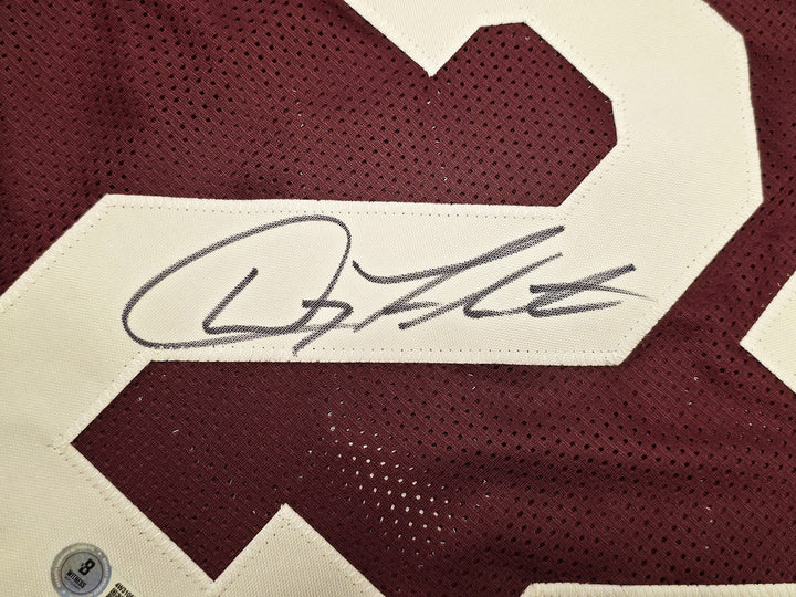 Boston College Eagles Doug Flutie Signed Red Jersey Beckett Witness