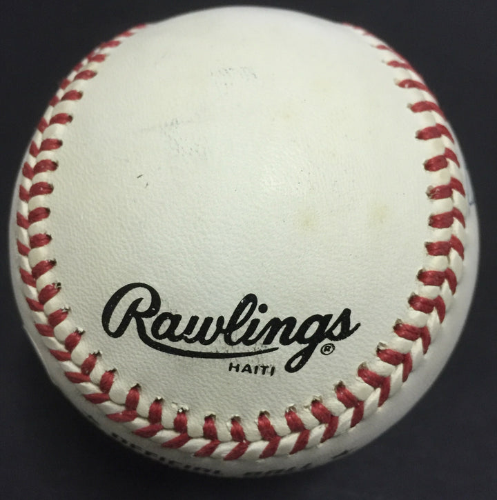Hank Aaron Eddie Mathews Braves 500 HR HOF dual signed NL baseball auto JSA Coa
