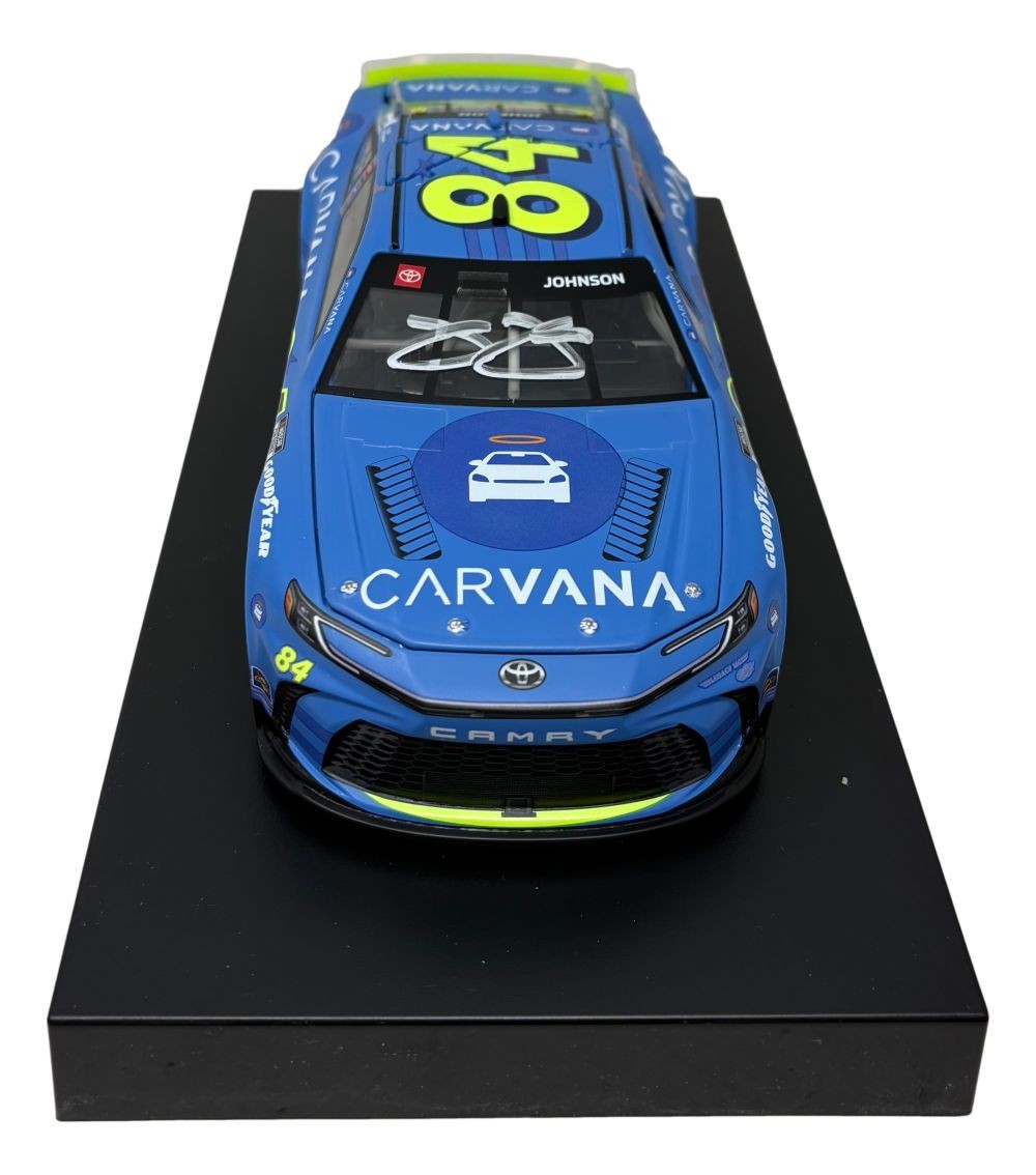 Jimmie Johnson Signed 1:24 NASCAR Carvana 700th Start Die-Cast Car PSA/DNA