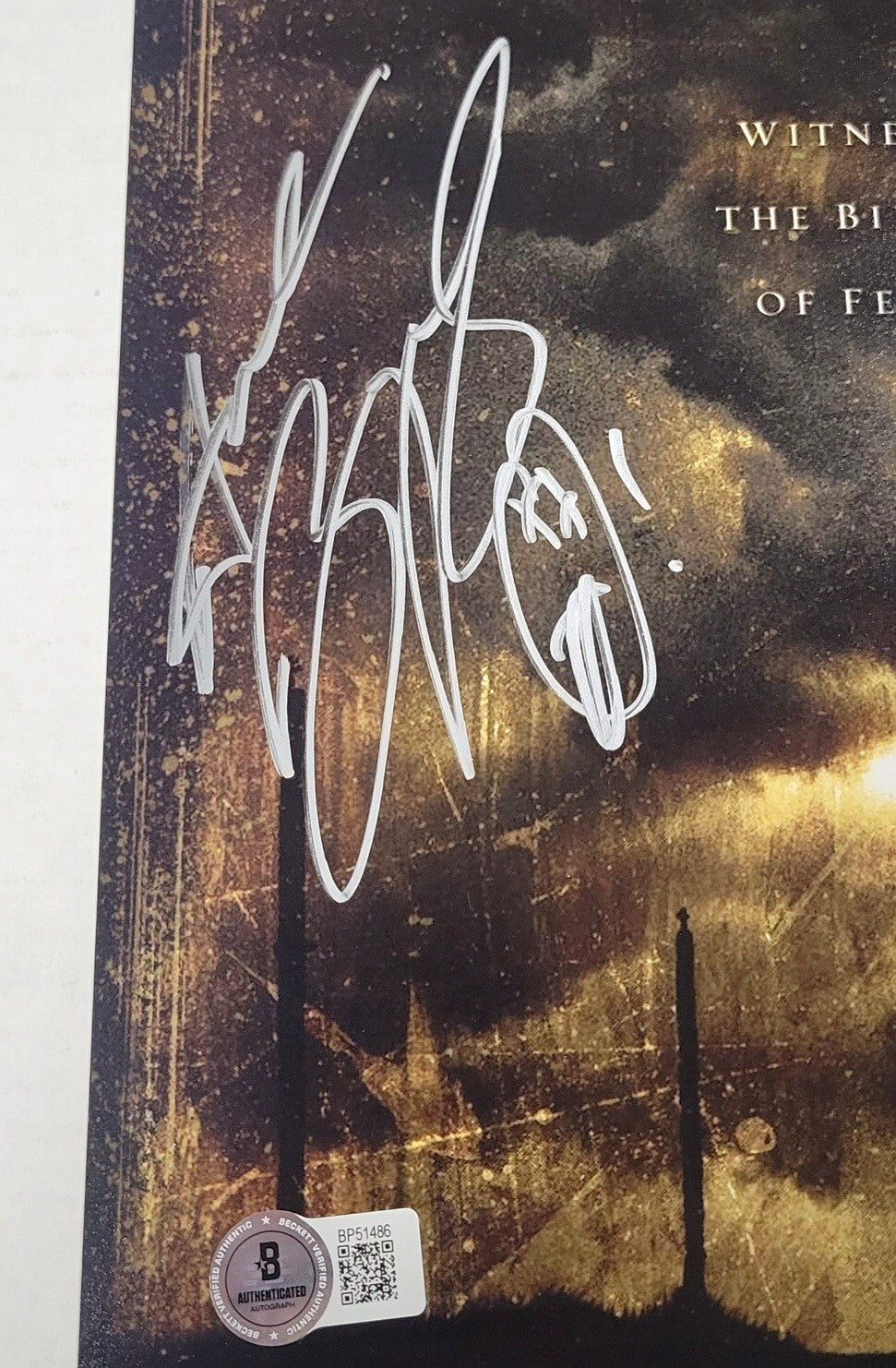 Andrew Bryniarski signed Texas Chainsaw Massacre 8x10 Photo #2 ~ Beckett BAS