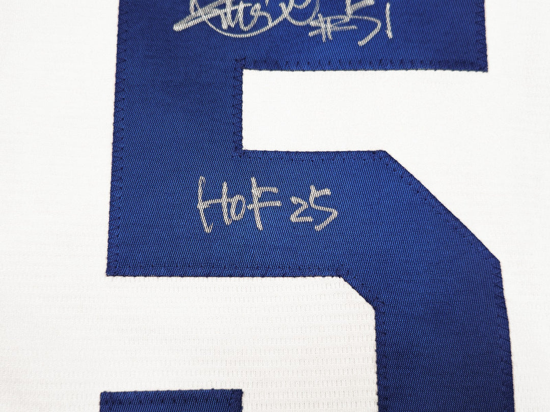 Mariners Ichiro Suzuki Auto White Nike Cooperstown Collect Jersey L HOF 25 BAS