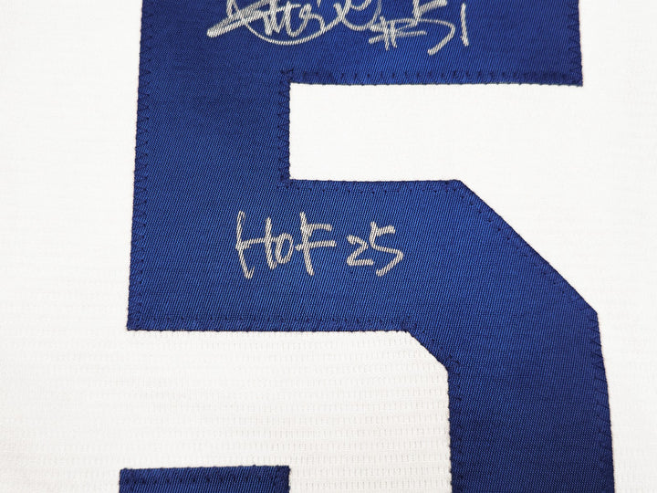 Mariners Ichiro Suzuki Auto White Nike Cooperstown Collect Jersey L HOF 25 BAS