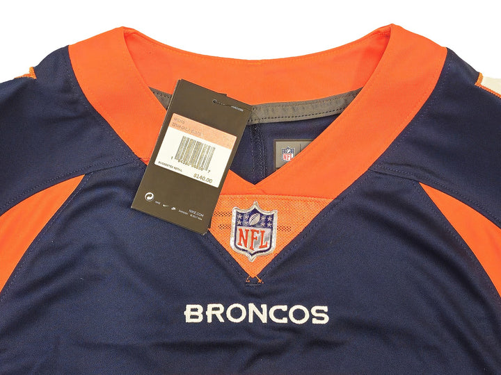 Broncos Russell Wilson Signed Blue Nike Limited Jersey Size L Fanatics Holo
