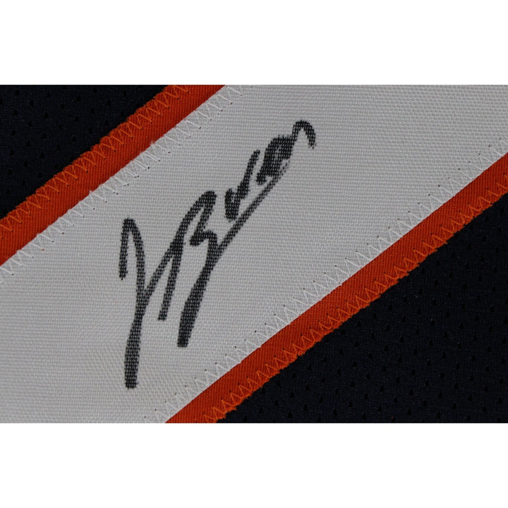 Jahdae Barron Autographed Pro Style Size XL Blue Jersey Beckett Witness 54013