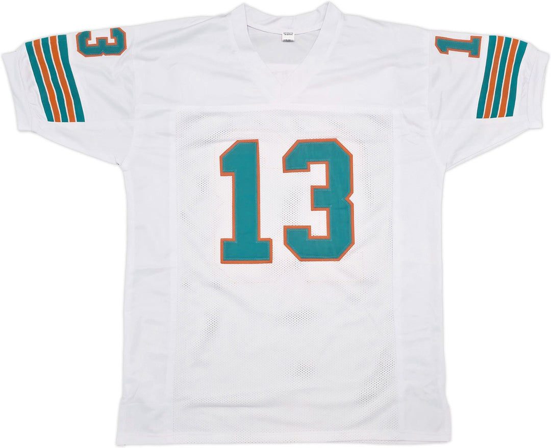 Miami Dolphins Dan Marino Autographed Signed White Jersey JSA