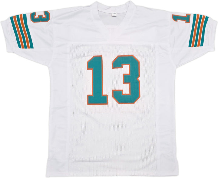 Miami Dolphins Dan Marino Autographed Signed White Jersey JSA