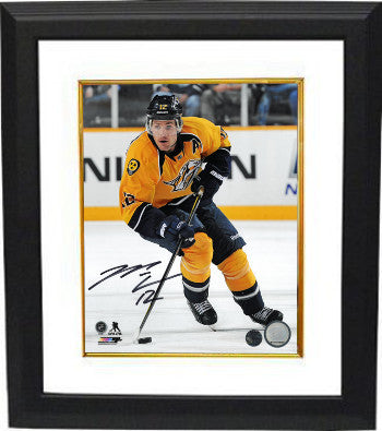 Mike Fisher signed Nashville Predators 8x10 Photo Custom Framed #12