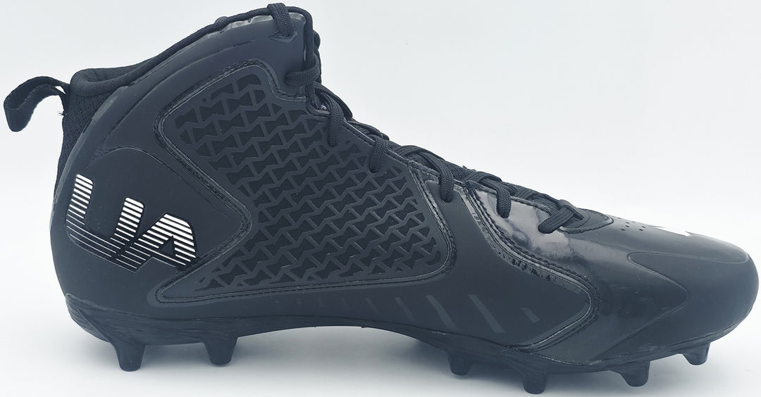 Michael Penix Jr Auto Black Under Armour Team Fierce MC Cleats Falcons Size 135