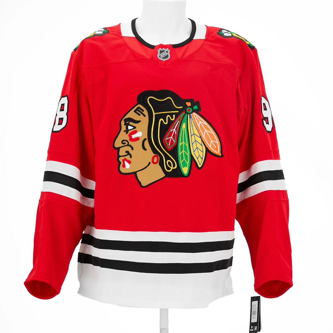 Connor Bedard Signed Chicago Blackhawks Fanatics On Ice Authentic Jersey