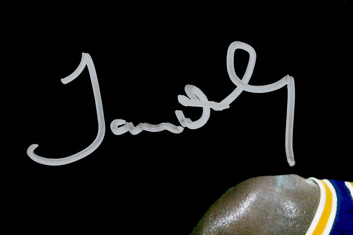 Magic Johnson & James Worthy Signed 11x14 Photo Los Angeles Lakers Fanatics Holo