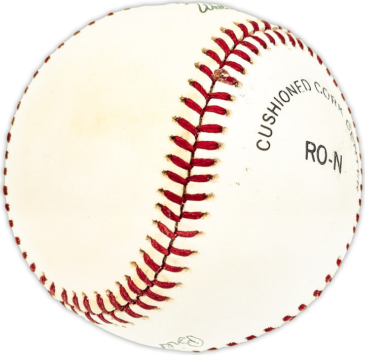 Bill Antonelli Signed Official NL Baseball Brooklyn Dodgers Beckett QR #BM25534