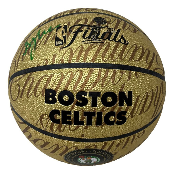 Al Horford Signed Boston Celtics 2024 Wilson NBA Champions Basketball Fanatics