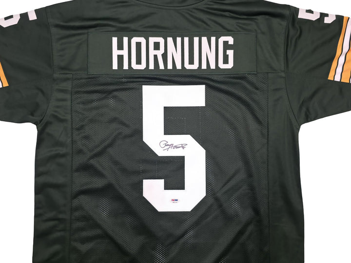 Green Bay Packers Paul Hornung Signed Green Jersey PSA/DNA ITP