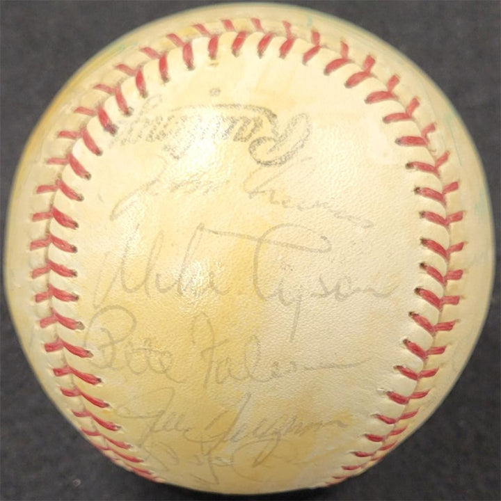 1976 St. Louis Cardinals (26) Team Signed Baseball Schoendienst Simmons ~ PSA