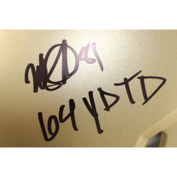 Kordell Stewart Michael Westbrook Signed Colorado Buffaloes Pro Helmet BAS 50901