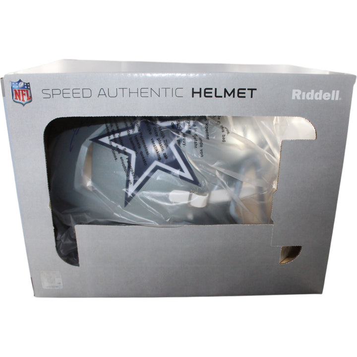 Deion Sanders Autographed Dallas Cowboys Authentic Helmet Beckett Witness 55251