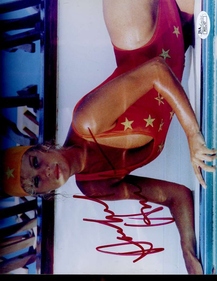 Rachel Hunter Jsa Signed 8x10 Photo Authenticated Autograph