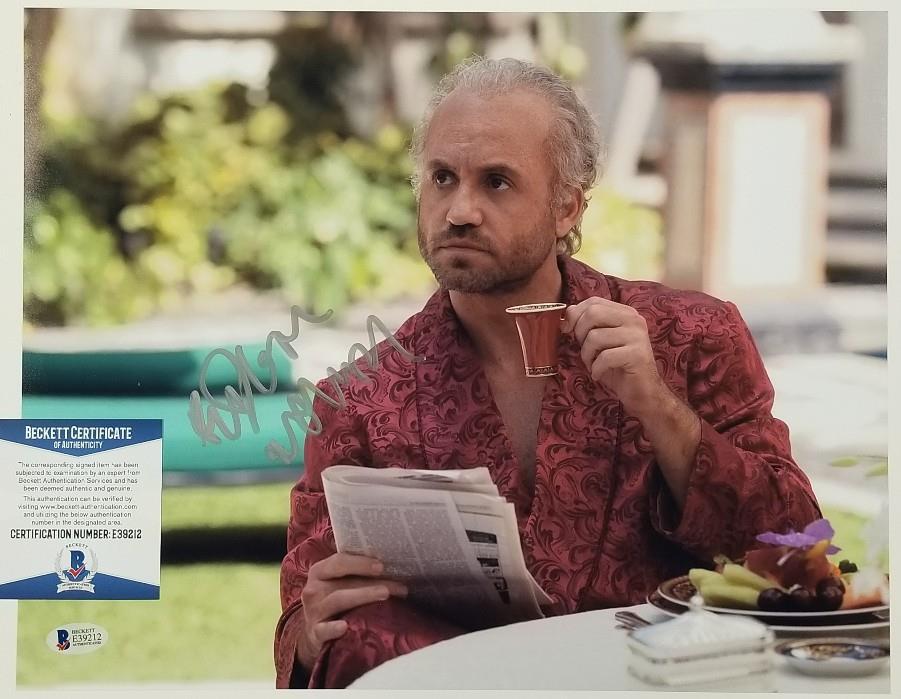 Actor EDGAR RAMIREZ Signed AMERICAN CRIME STORY 11x14 Photo (A)~ BAS Beckett COA
