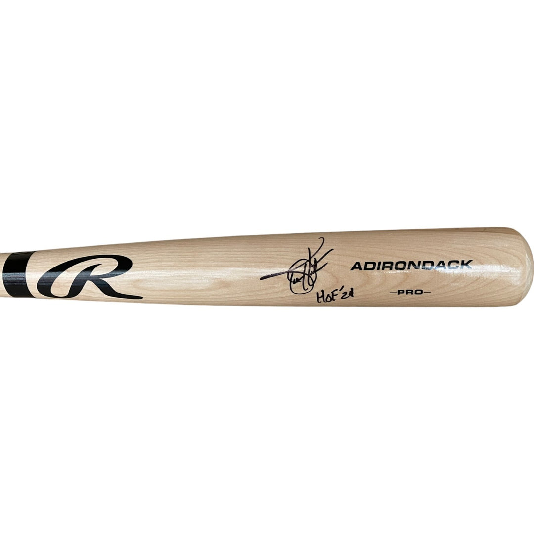 Todd Helton Autographed/Signed Colorado Rockies Blonde Baseball Bat TRI 47410