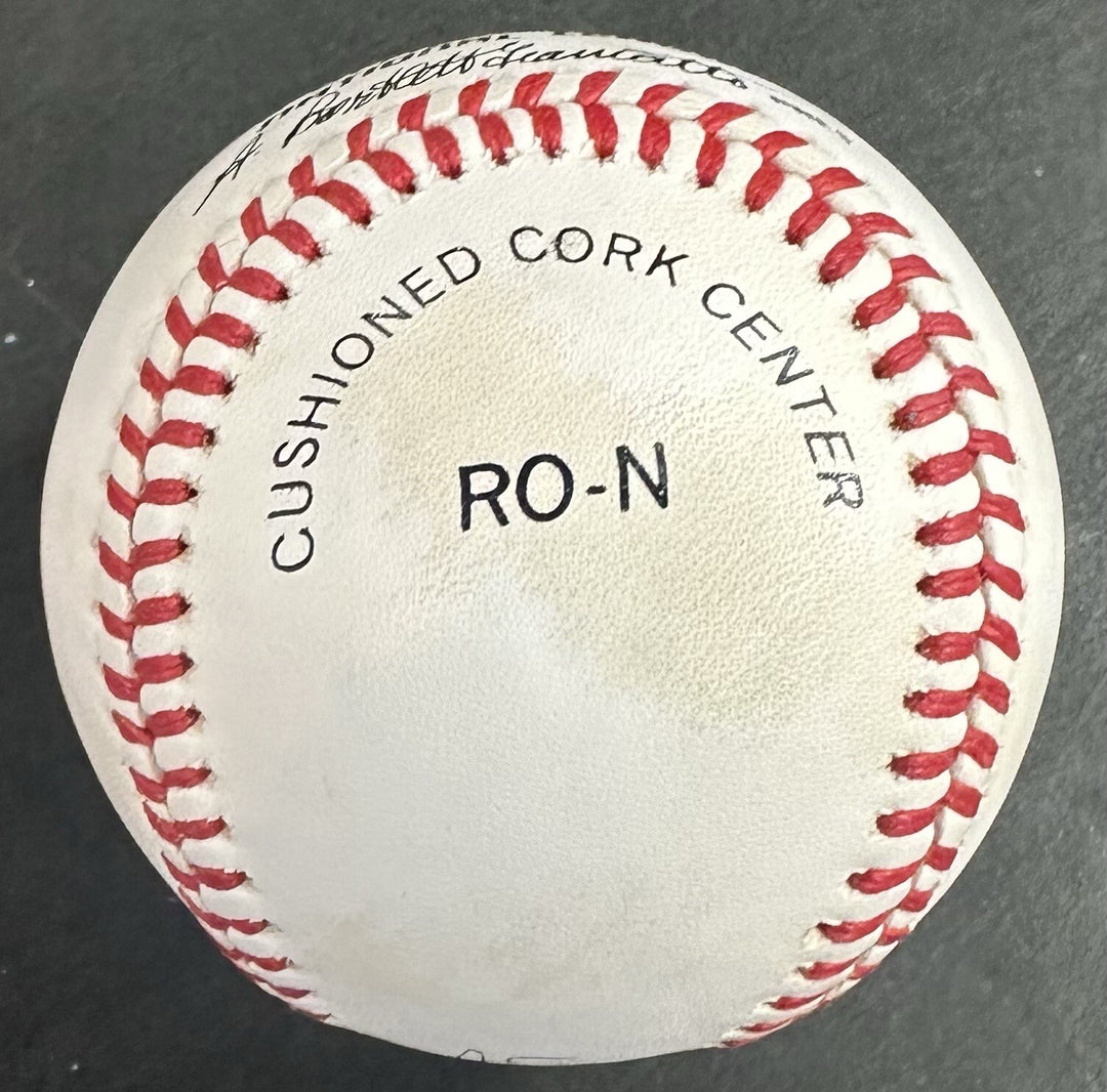 Willie Mays Signed Official NL Baseball SF Giants Autograph Clean PSA COA HOF