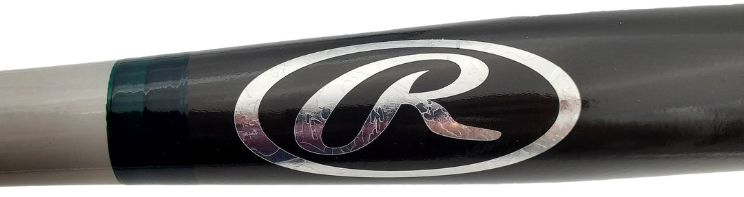 Jarred Kelenic Signed Black Rawlings Game Model Bat Seattle Mariners Beckett