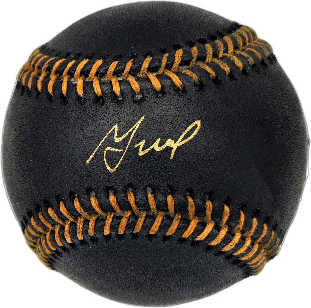 Jose Altuve Signed Official Black MLB Baseball Houston Astros JSA #WIT570102