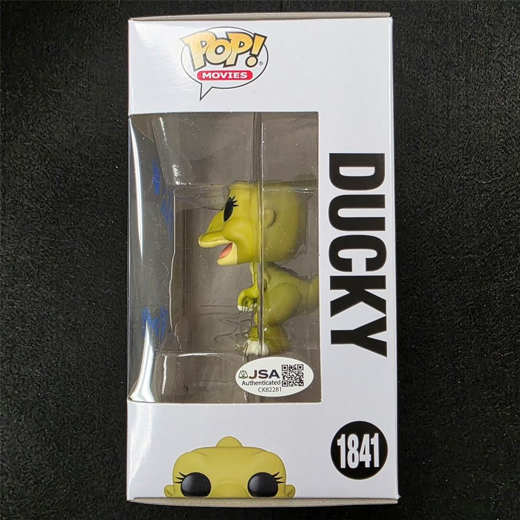 Aria Noelle Curzon signed "Ducky" Funko Pop 1841 Land Before Time autograph JSA