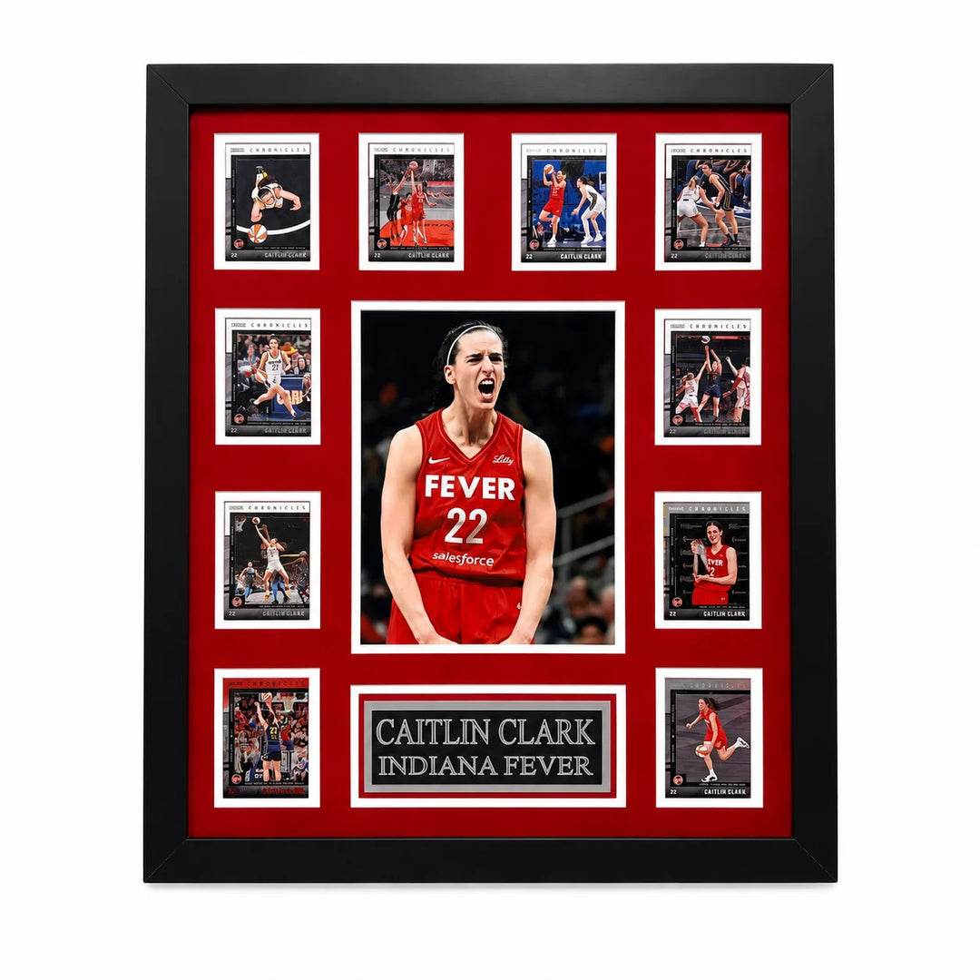 Caitlin Clark Framed 10-Photo Display Indiana Fever 24x20