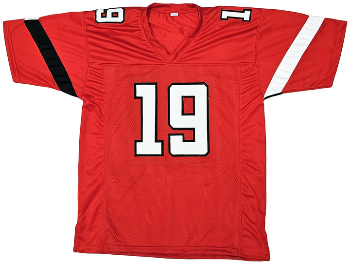 Texas Tech Red Raiders Tyree Wilson Autographed Signed Red Jersey Beckett Wit