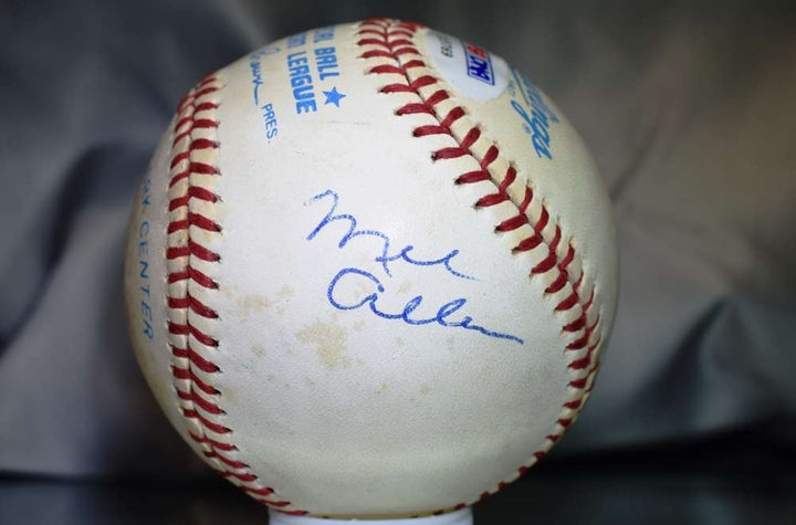 Mel Allen Psa/dna Signed American League Baseball  Authenticated Autograph