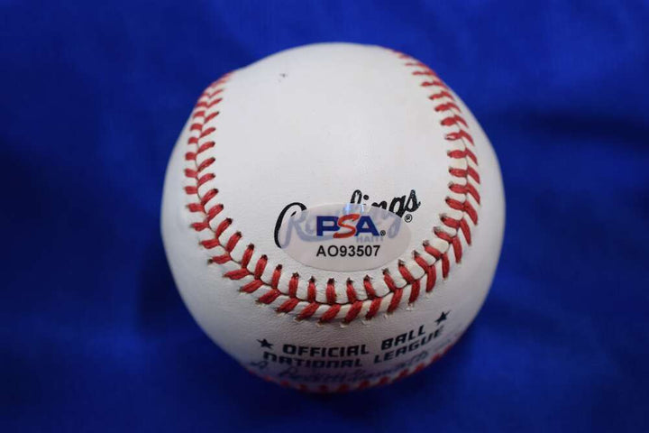 Fay Vincent PSA DNA Autograph National League Signed Baseball ONL