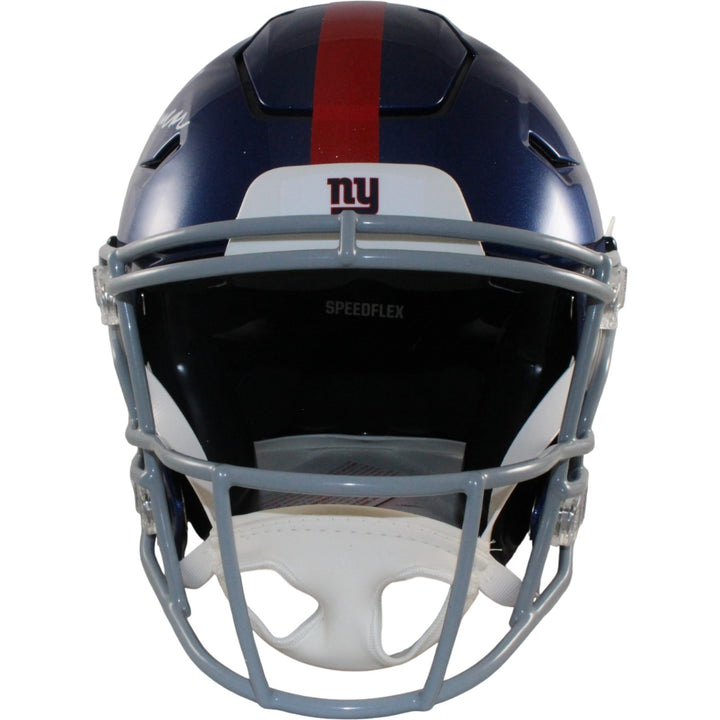 Abdul Carter Autographed New York Giants SpeedFlex Helmet G Men Beckett W 56885