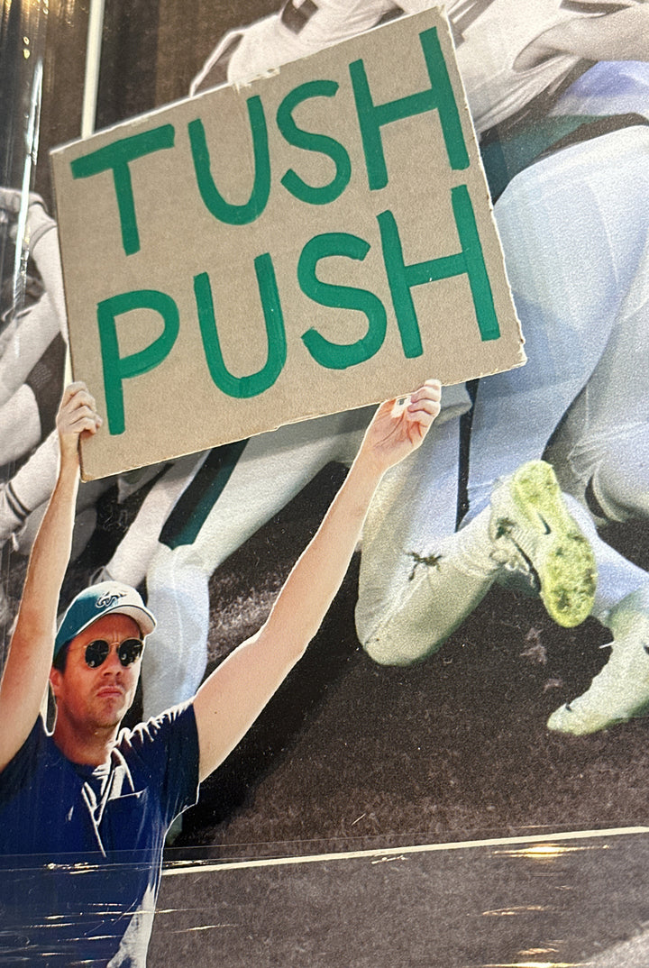 Philadelphia Eagles City of Brotherly Shove 3D Framed Photo Tush Push Hurts #1