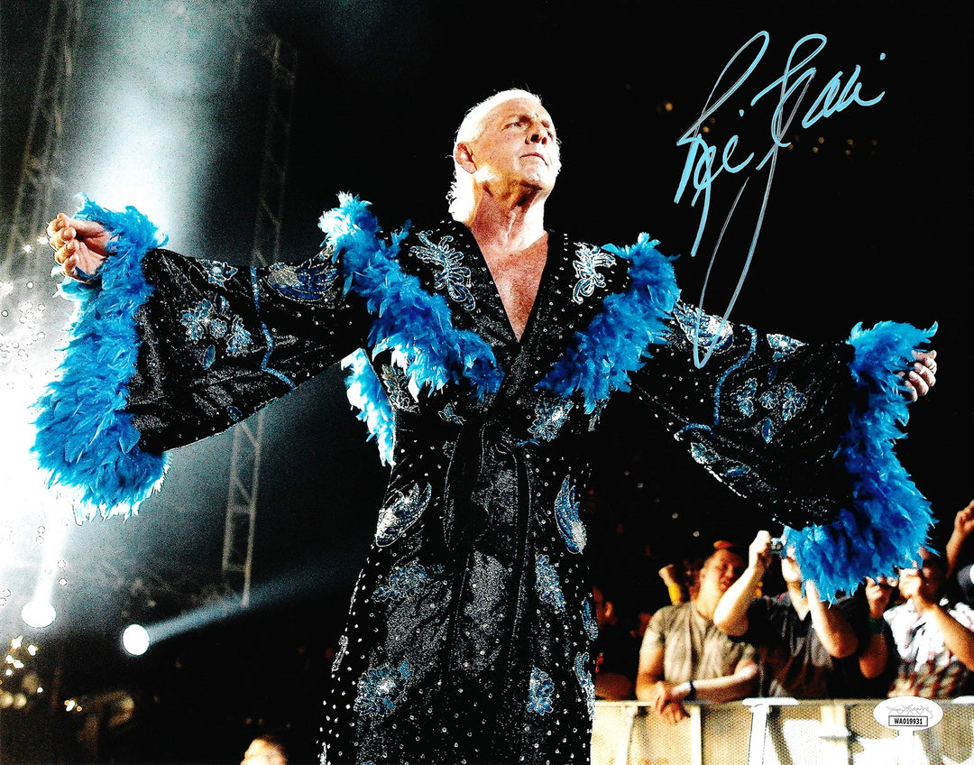 Ric Flair Signed 11x14 Photo JSA