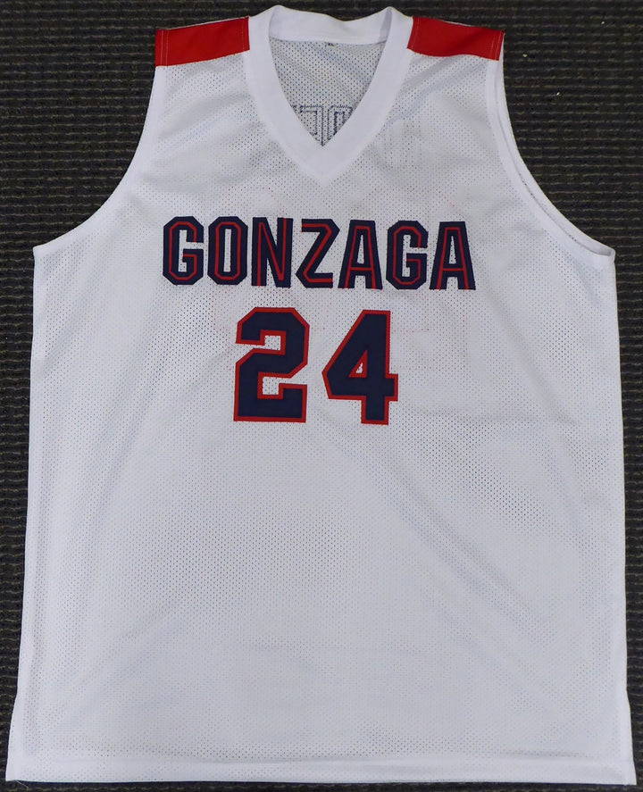 Gonzaga Bulldogs Corey Kispert Autographed Signed White Jersey MCS Holo