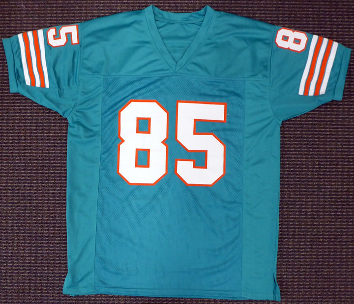 Miami Dolphins Nick Buoniconti Autographed Signed Teal Jersey "HOF 01" PSA/DNA