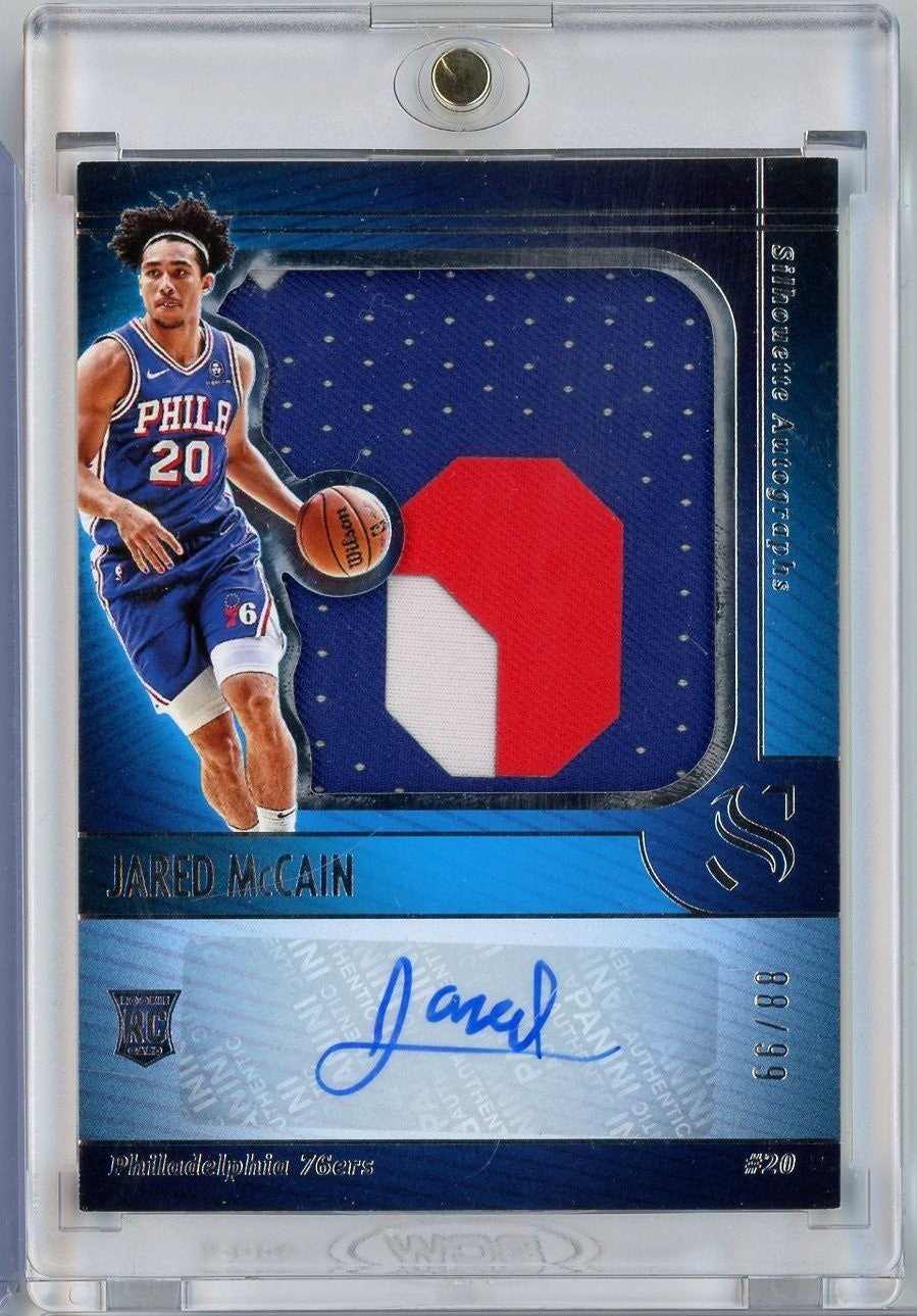 2024 Panini Silhouette Jared McCain #SILJAR /99 Silhouette Autographs RPA