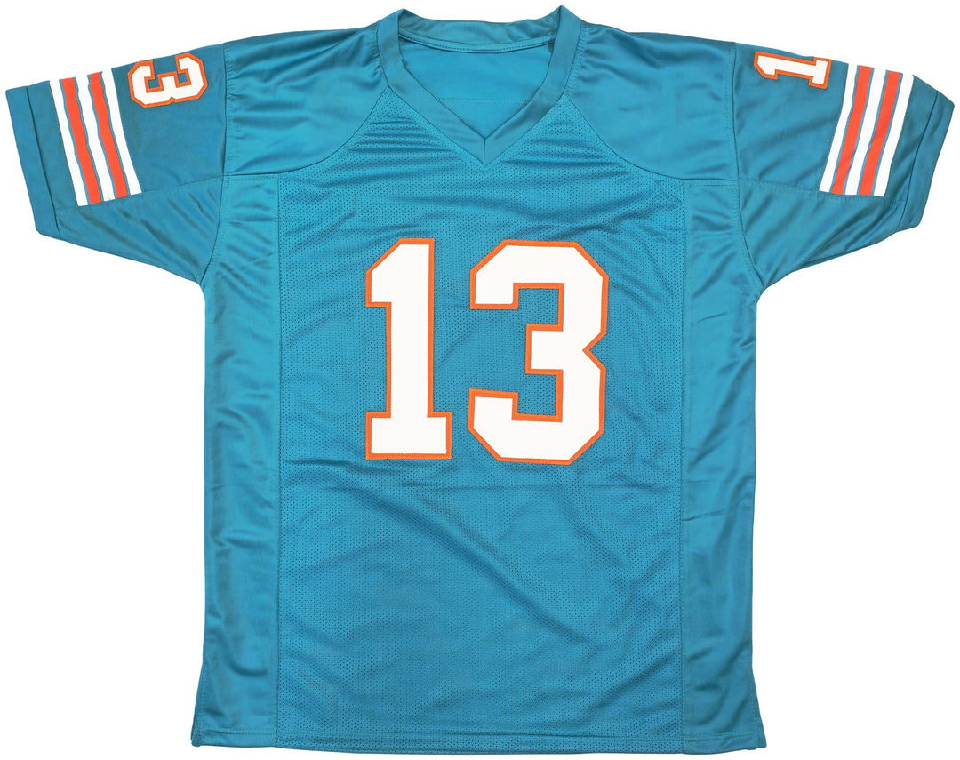 Miami Dolphins Dan Marino Autographed Signed Teal Jersey Beckett BAS QR