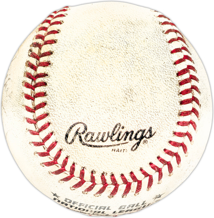 Willie Mays Autographed Signed NL Baseball Giants "Best Wishes" JSA #Z68496