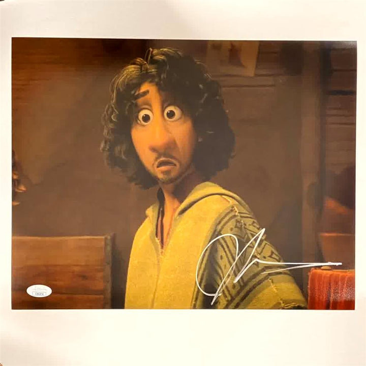 John Leguizamo signed Bruno Madrigal Encanto 11x14 Photo autograph (B) ~ JSA