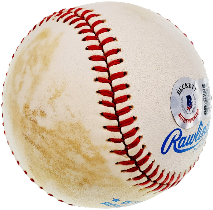 Calvin Griffith Auto Official MacPhail AL Baseball Twins Owner Beckett #BB46458