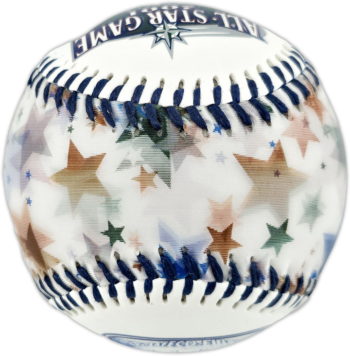 Ichiro Suzuki Signed Official 2001 All Star Game Logo Fotoball Beckett Witness