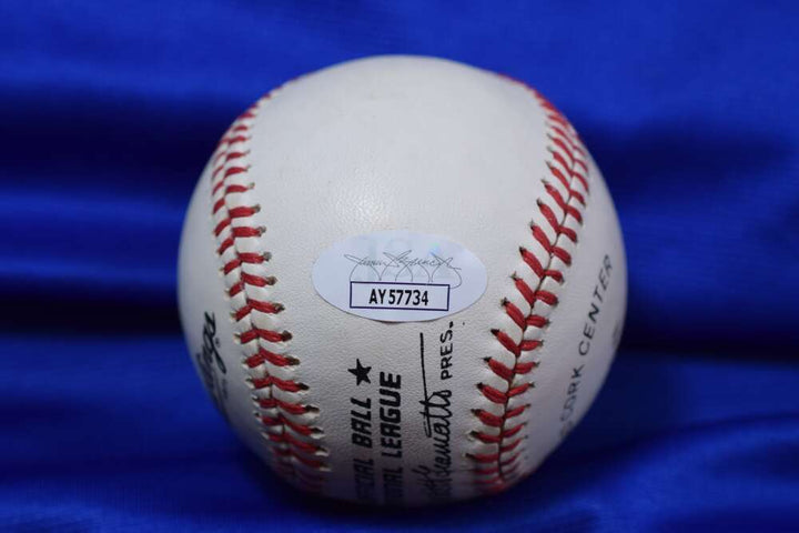 Marv Throneberry JSA Coa Autograph National League Signed Baseball