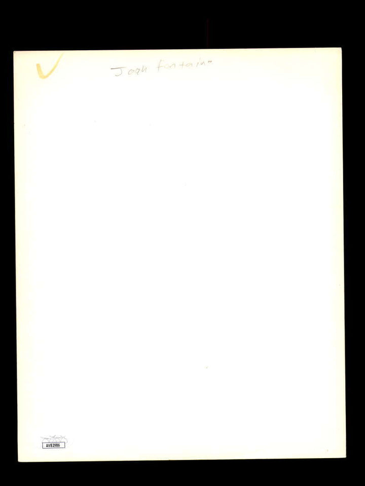 Joan Fontaine JSA Coa Signed 8x10 Photograph Autograph