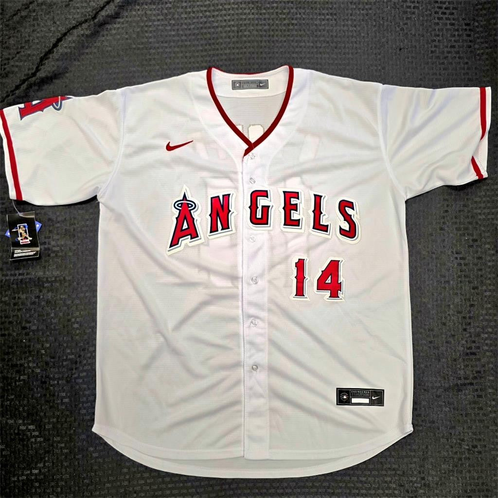Logan O'Hoppe signed Angels Jersey autograph ~ Beckett BAS